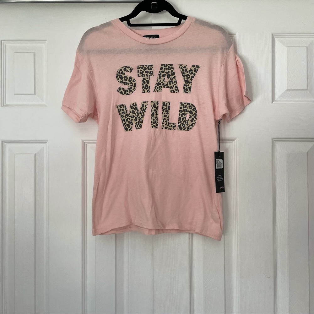 Wildfox Stay Wild Keke Tee T-Shirt